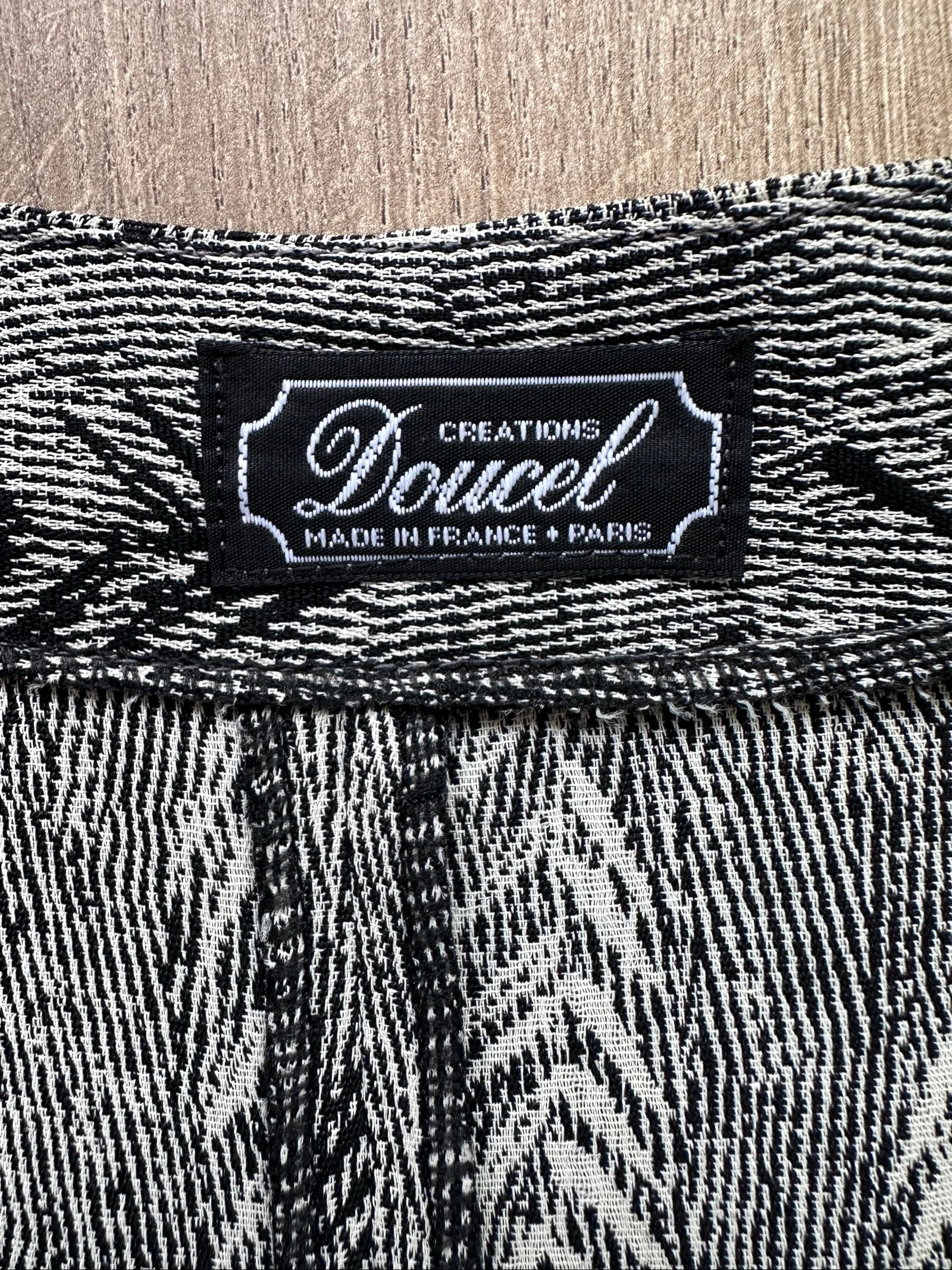 Blazer Vintage Chic  – Créations Doucel Paris Made in France (T. 48/50) – photo 9
